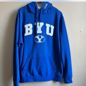 BYU Men's Hoodie. Stadium Arhletics Blue Color. Size Large. Excellent Condition.